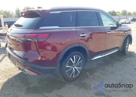 2025 Infiniti Qx60 Sensory Awd from USA, damaged, VIN 5N1AL1GS1SC354552